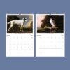George Stubbs Wall Calendar – British Animal Art, Horse Painting, Semi-Glossy Paper