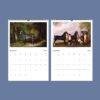 George Stubbs Wall Calendar – British Animal Art, Horse Painting, Semi-Glossy Paper