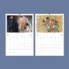 Gustav Klimt Wall Calendar - Austrian Artist, The Kiss, Creative Gift Ideas, Semi-Glossy Paper