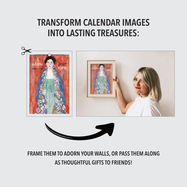Gustav Klimt Wall Calendar