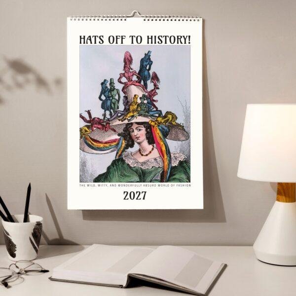William Heath Wall Calendar – Political Caricature, Funny Satire Gift, Semi-Glossy Paper