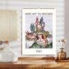 William Heath Wall Calendar – Political Caricature, Funny Satire Gift, Semi-Glossy Paper