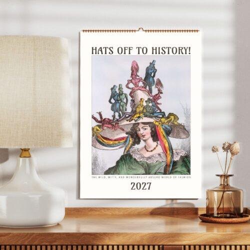 William Heath Wall Calendar – Political Caricature, Funny Satire Gift, Semi-Glossy Paper