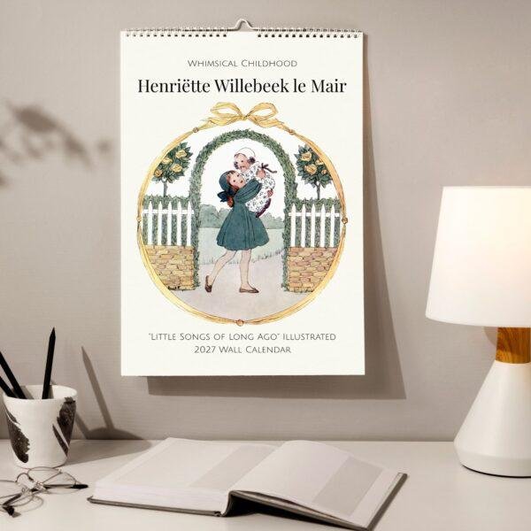 Henriëtte Willebeek le Mair Wall Calendar – Dutch Artists, Nursery Rhymes, Semi-Glossy Paper