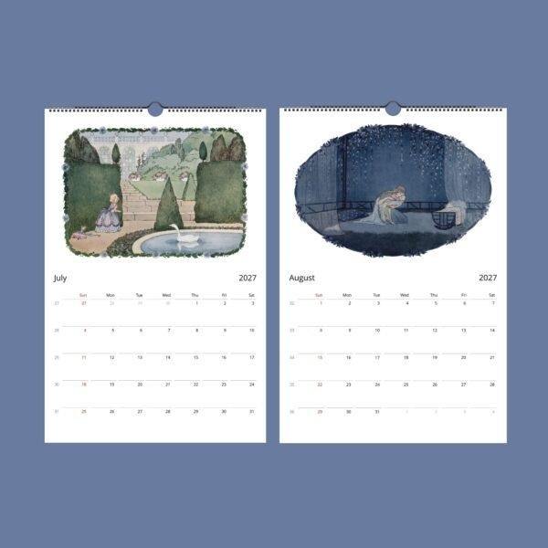 Henriëtte Willebeek le Mair Wall Calendar – Dutch Artists, Nursery Rhymes, Semi-Glossy Paper