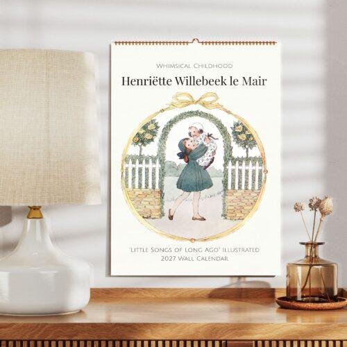 Henriëtte Willebeek le Mair Wall Calendar – Dutch Artists, Nursery Rhymes, Semi-Glossy Paper