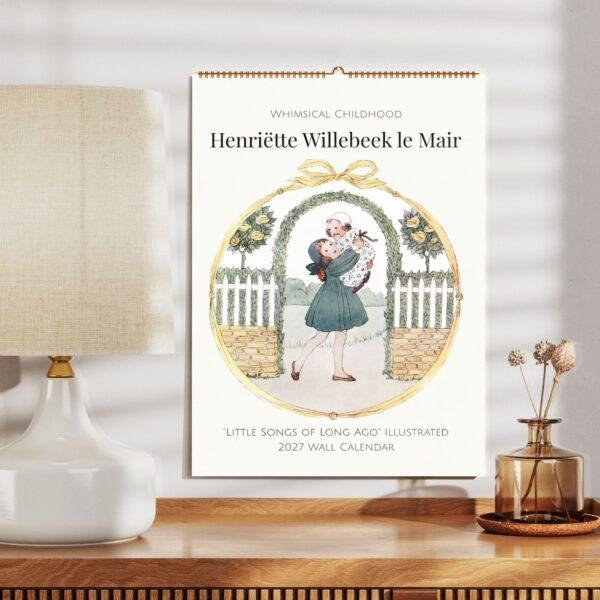 Henriëtte Willebeek le Mair Wall Calendar – Dutch Artists, Nursery Rhymes, Semi-Glossy Paper