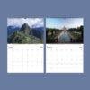 World Heritage Wall Calendar - Travel Photography, Great Wonders, Semi-Glossy Paper
