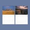 World Heritage Wall Calendar - Travel Photography, Great Wonders, Semi-Glossy Paper