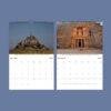 World Heritage Wall Calendar - Travel Photography, Great Wonders, Semi-Glossy Paper