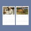 Hugo Simberg Wall Calendar – Finnish Folklore Art, Symbolism Painting, Semi-Glossy Paper