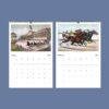 John Cameron Wall Calendar - Horse Racing Art, Equestrian Elegance, Semi-Glossy Paper