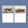 John Cameron Wall Calendar - Horse Racing Art, Equestrian Elegance, Semi-Glossy Paper