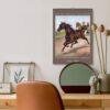 John Cameron Wall Calendar - Horse Racing Art, Equestrian Elegance, Semi-Glossy Paper
