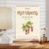 Victorian Garden Wall Calendar - Antique Fruit Art, Plant Lover Gift, Semi-Glossy Paper