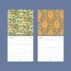 Art Nouveau Wall Calendar: Bohemian Style, Maurice Pillard Verneuil, Semi-Glossy Paper