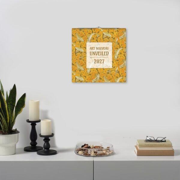 Art Nouveau Wall Calendar: Bohemian Style, Maurice Pillard Verneuil, Semi-Glossy Paper
