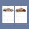 Oldsmobile Wall Calendar – Vintage Car Calendar, Car Lover Gift, Semi-Glossy Paper