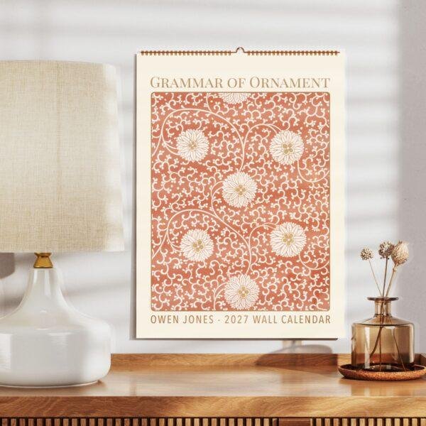 Owen Jones Wall Calendar – Islamic Pattern, Victorian Era, Plate XLIII Cover, Semi-Glossy Paper