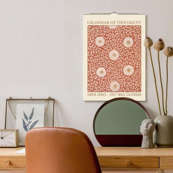 Owen Jones Wall Calendar – Islamic Pattern, Victorian Era, Plate XLIII Cover, Semi-Glossy Paper