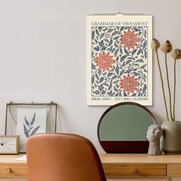 Owen Jones Wall Calendar – Islamic Pattern, Victorian Era, Plate XLVII Cover, Semi-Glossy Paper