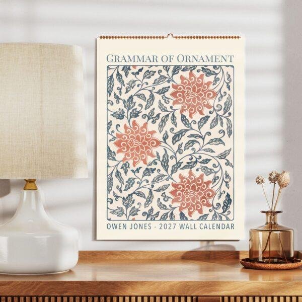 Owen Jones Wall Calendar – Islamic Pattern, Victorian Era, Plate XLVII Cover, Semi-Glossy Paper