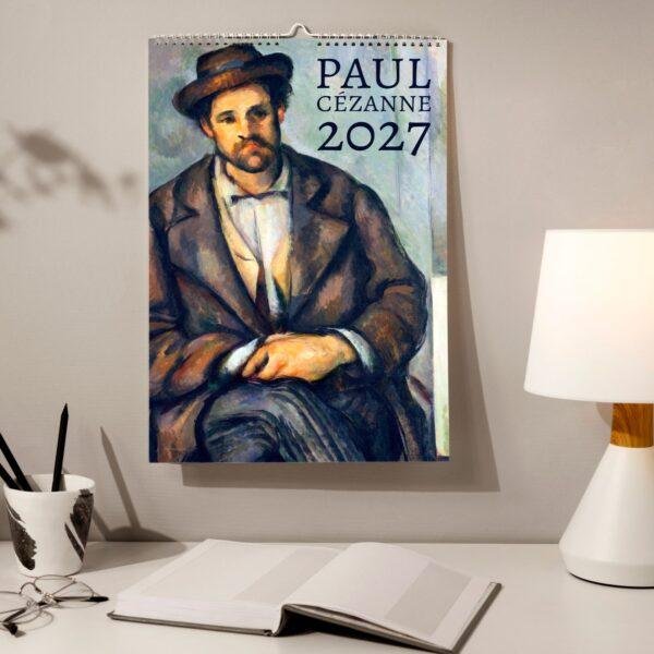 Paul Cézanne Wall Calendar - French Artist, Post-Impressionist, Semi-glossy silk paper