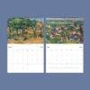 Paul Cézanne Wall Calendar - French Artist, Post-Impressionist, Semi-glossy silk paper