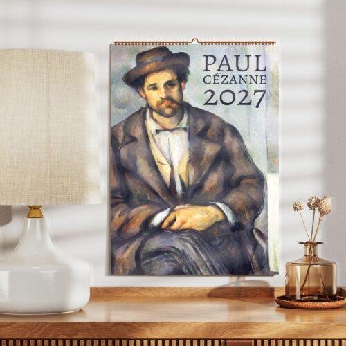 Paul Cézanne Wall Calendar - French Artist, Post-Impressionist, Semi-glossy silk paper