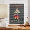 Qing Dynasty Wall Calendar - Vintage Chinese Costume Art, Semi-Glossy Paper