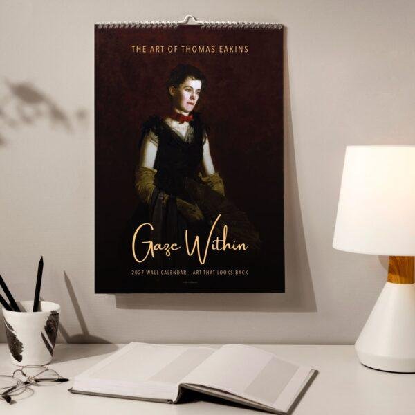 Thomas Eakins Wall Calendar – American Realist Art, Portrait Painting, Semi-Glossy Paper