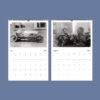 Vintage Race Car Wall Calendar – Historic Motorsport, Petrolhead Gift, Semi-Glossy Paper