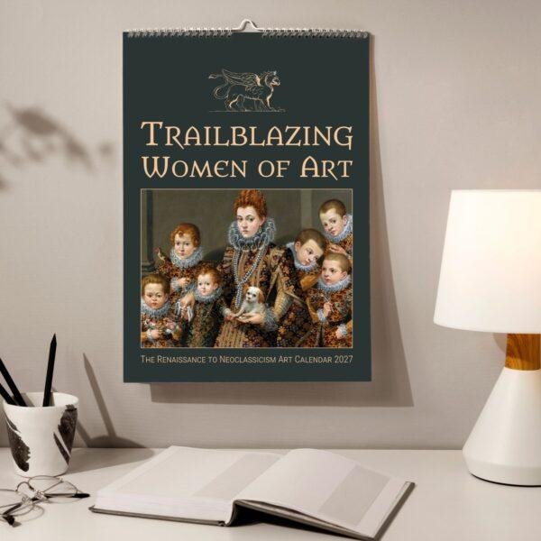 Renaissance Women Artists Calendar – Dark Academia Art Gift, Semi-Glossy Paper