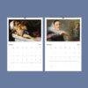 Renaissance Women Artists Calendar – Dark Academia Art Gift, Semi-Glossy Paper