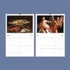 Renaissance Women Artists Calendar – Dark Academia Art Gift, Semi-Glossy Paper