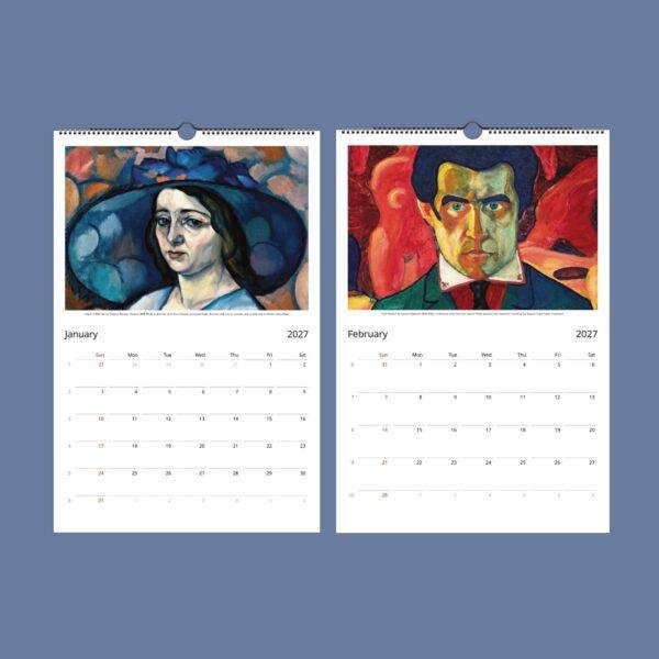 Ukraine Wall Calendar - Slavic folklore, Eastern European Art, Semi-Glossy Paper