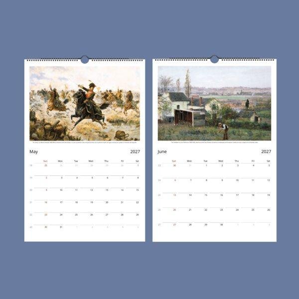 Ukraine Wall Calendar - Slavic folklore, Eastern European Art, Semi-Glossy Paper