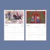 Ukraine Wall Calendar - Slavic folklore, Eastern European Art, Semi-Glossy Paper