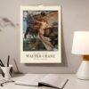 Walter Crane Wall Calendar – English Artist, Arts and Crafts Style, Semi-Glossy Paper