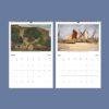 Walter Crane Wall Calendar – English Artist, Arts and Crafts Style, Semi-Glossy Paper
