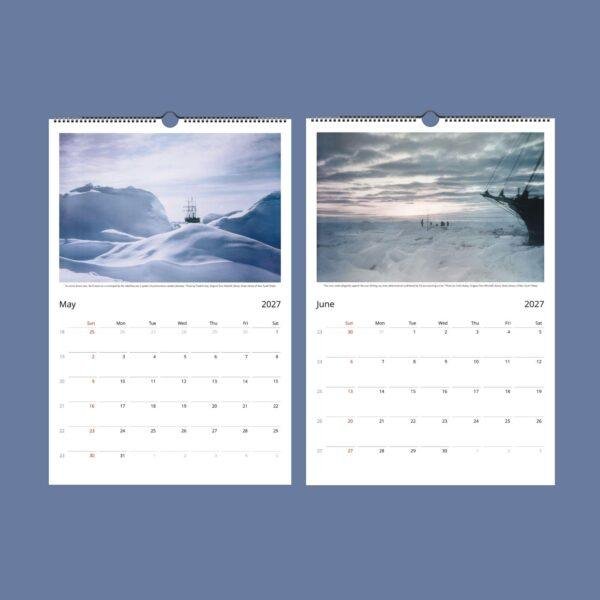 Antarctic Expedition Wall Calendar
