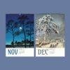 Kawase Hasui Wall Calendar - Japanese Woodblock Prints, Semi-Glossy Paper