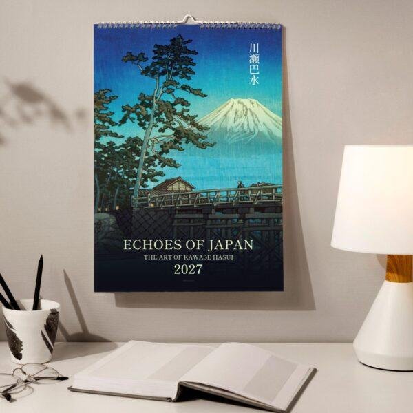 Kawase Hasui Wall Calendar - Japanese Woodblock Prints, Semi-Glossy Paper