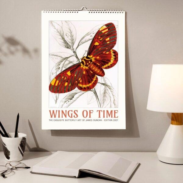 Butterfly Art Wall Calendar