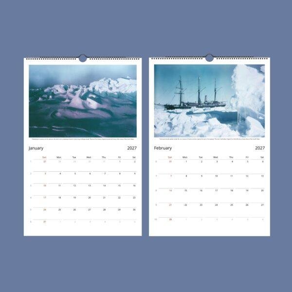 Antarctic Expedition Wall Calendar