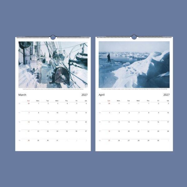 Antarctic Expedition Wall Calendar