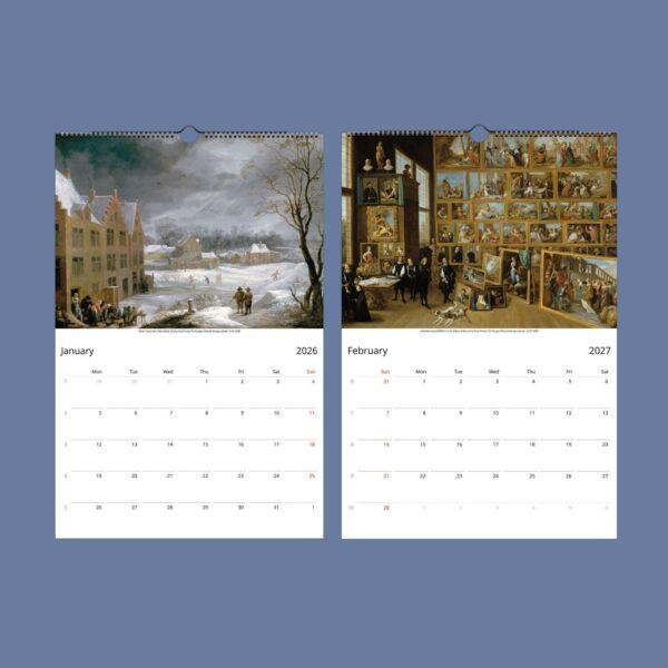 David Teniers Wall Calendar