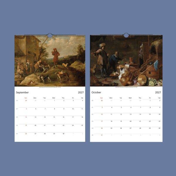 David Teniers Wall Calendar
