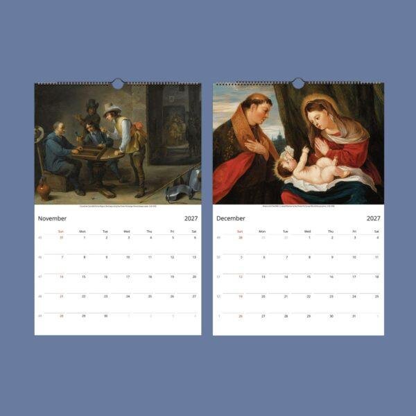 David Teniers Wall Calendar