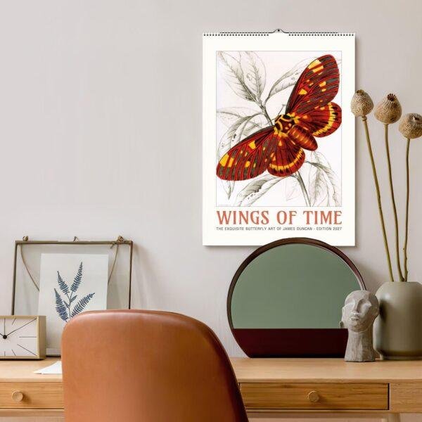 Butterfly Art Wall Calendar